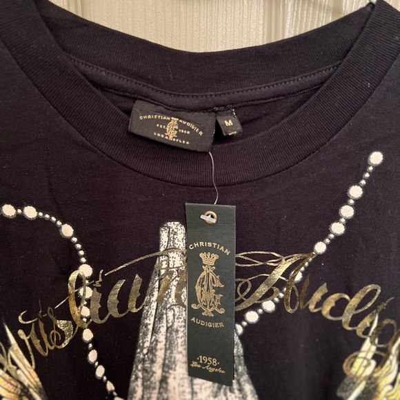 Christain Audigier T-Shirt NEW with tags - Picture 4 of 4